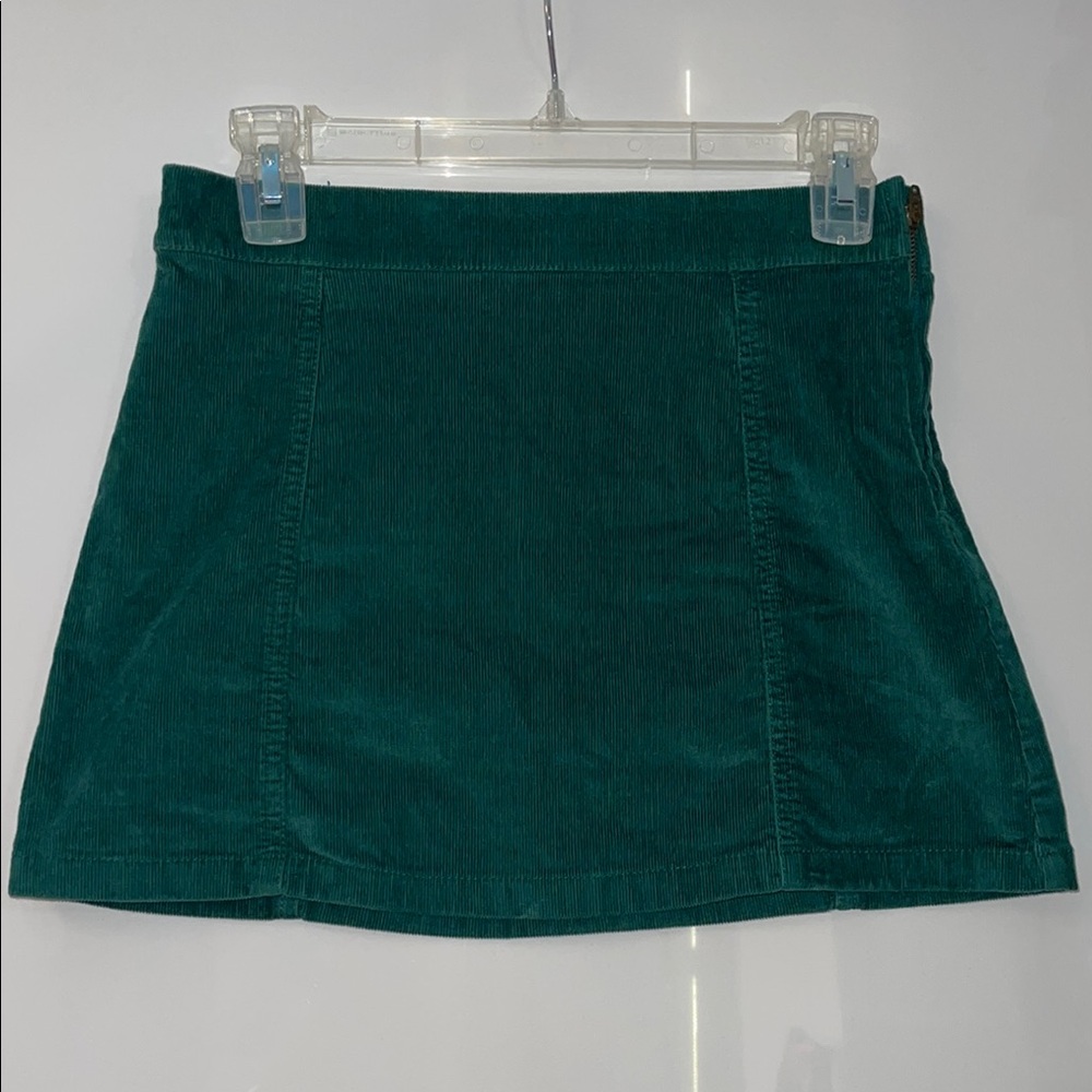 Crewcuts Green Corduroy Skirt